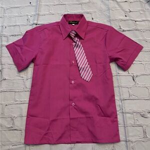 BNWOT Shirt and Tie Set